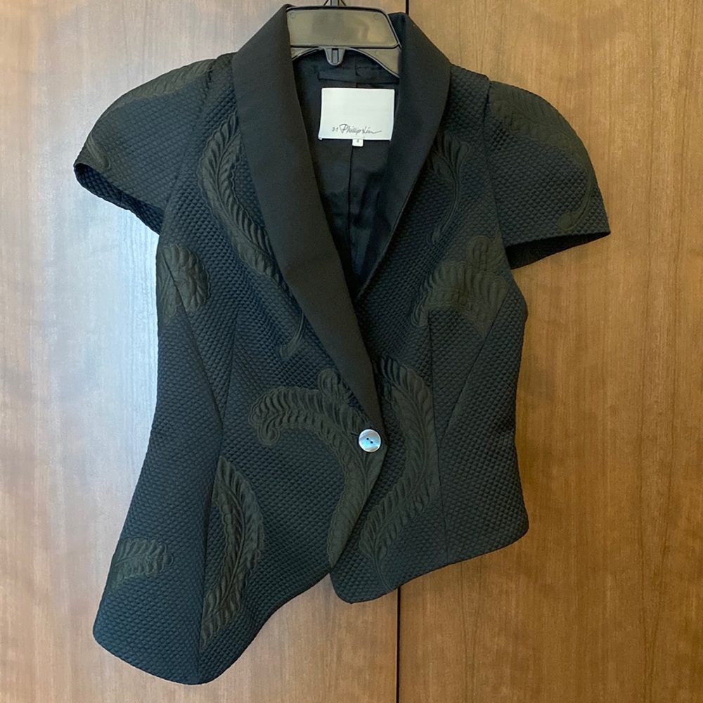 3 1 Philip Lim cropped blouse
